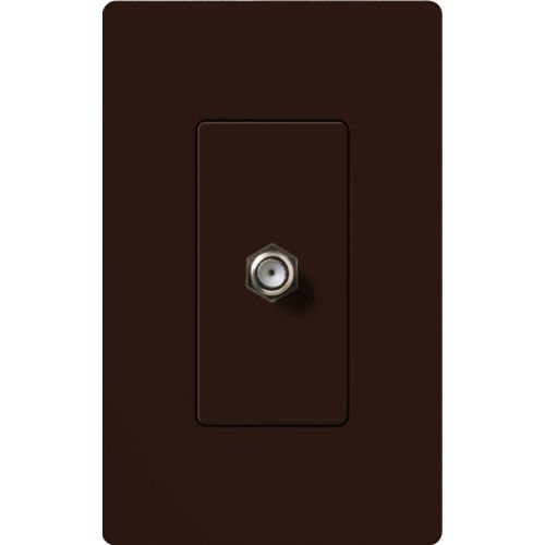Lutron Claro wall plate in Brown