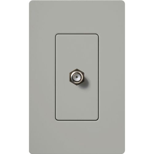 Lutron Claro wall plate in Gray