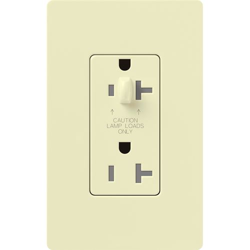 Lutron CAR-20-HDTR-AL Receptacle