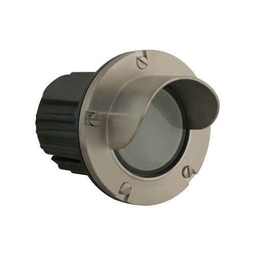 Corona Lighting CL-247-SS Hooded with Frosted Lens Step Light Stainless Steel