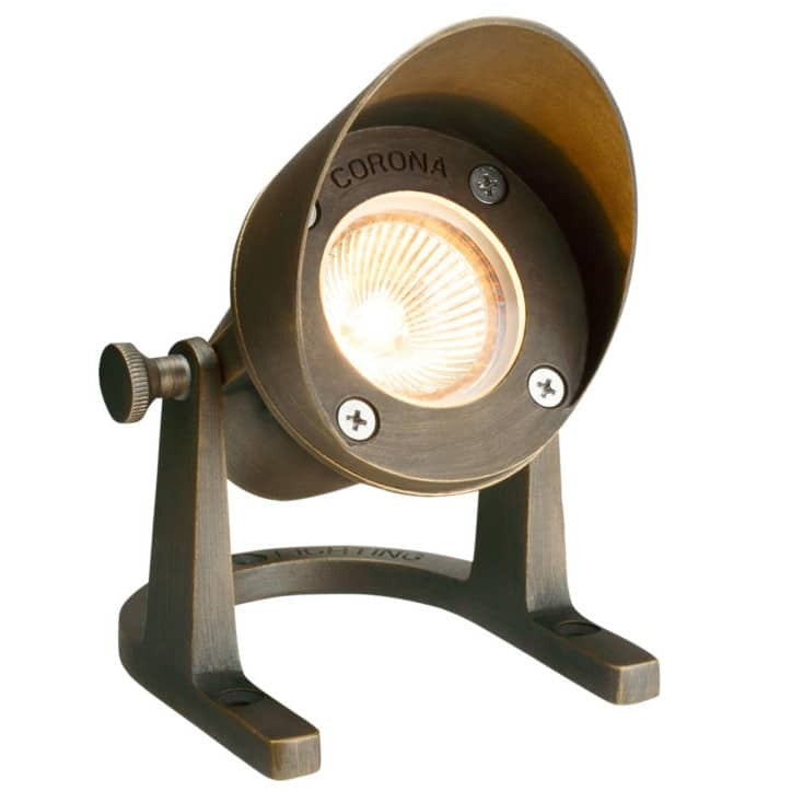 Corona Lighting CL-308-AB-50 Hooded Underwater Light Antique Bronze