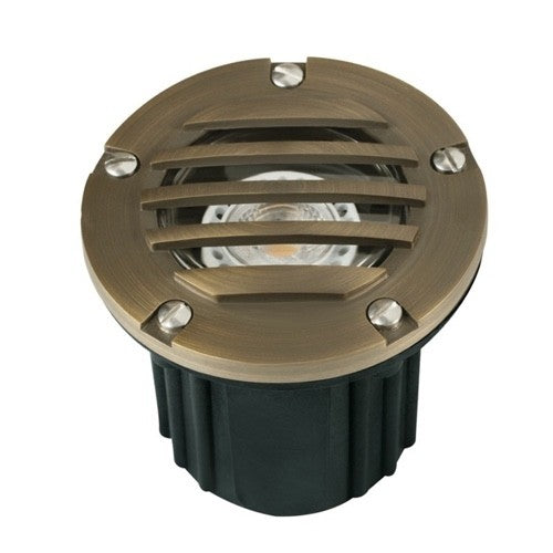 Corona Lighting CL-318B-AB Adjustable Louvered Well Light Antique Bronze