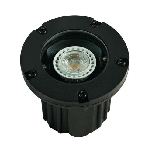 Corona Lighting CL-337-BK Adjustable Lensed Well Light Black