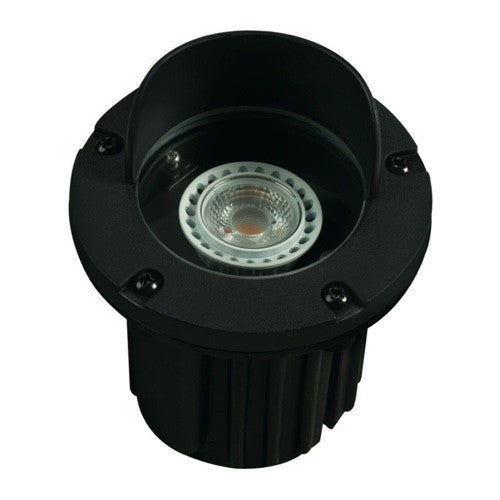 Corona Lighting CL-338-BK Adjustable Hooded Well Light Black