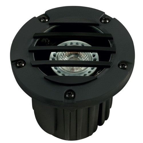 Corona Lighting CL-339-BK Adjustable Louvered Well Light Black