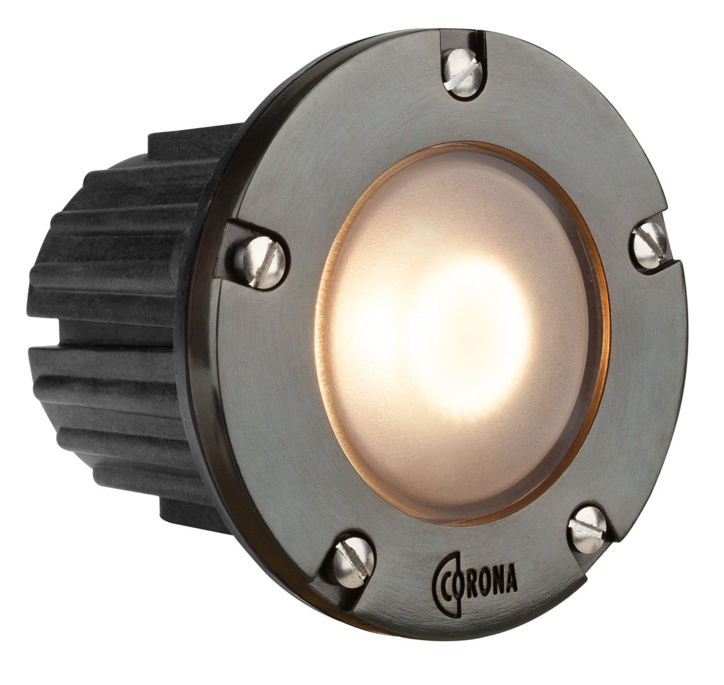 Corona Lighting CL-346B-AB Lensed with Frosted Lens Step Light Antique Bronze