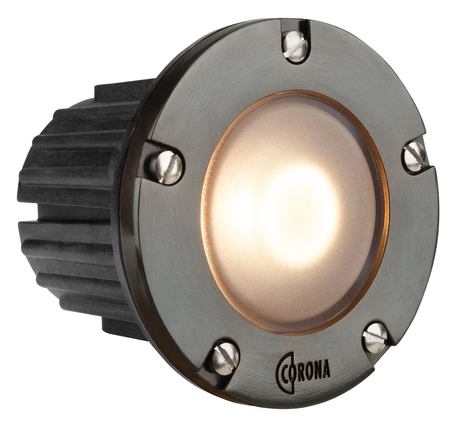 Corona Lighting CL-346B-AB Lensed with Frosted Lens Step Light Antique Bronze