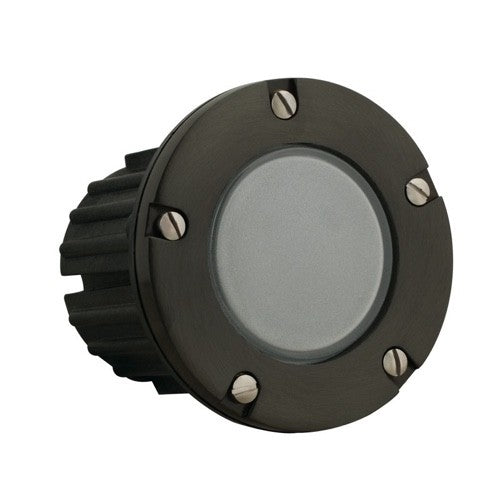 Corona Lighting CL-346B-GM Lensed with Frosted Lens Step Light Gunmetal