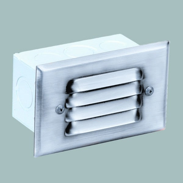 Corona Lighting CL-351-WH 4 Louver Step Light White