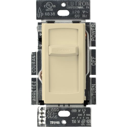 Lutron Skylark LED+ dimmer switch in Ivory