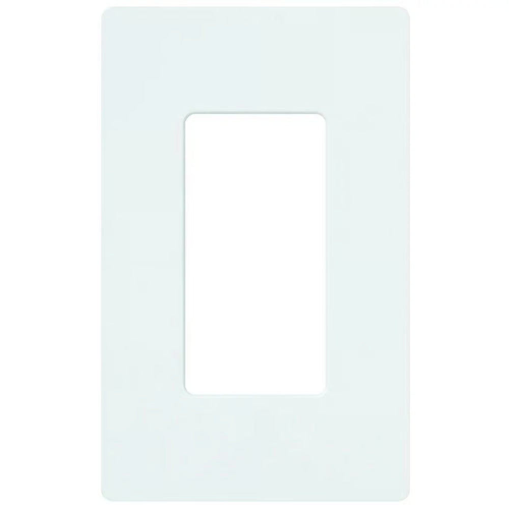 Lutron Claro 1-gang wall plate in White