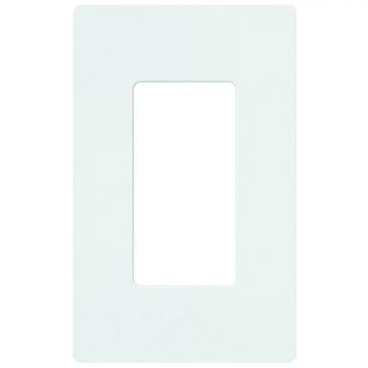 Lutron Claro 1-gang wall plate in White