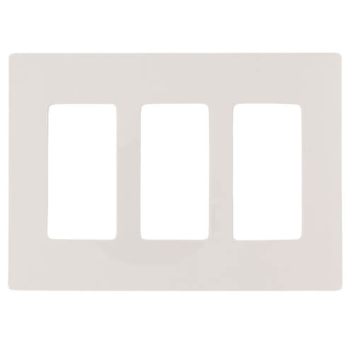 Lutron CW-3-WH Wall Plate