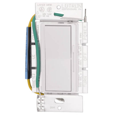 Lutron Diva dimmer switch in White
