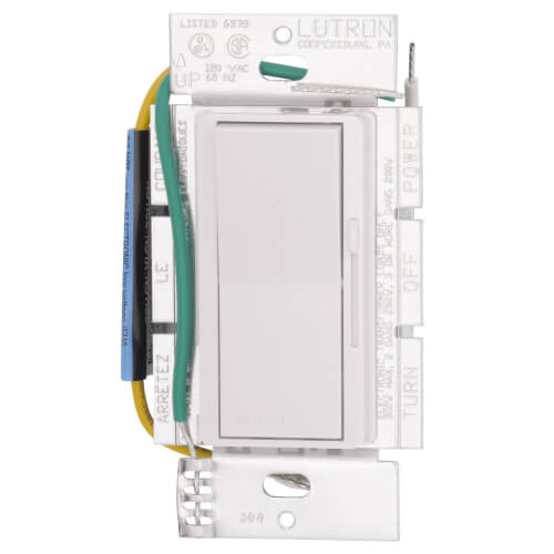 Lutron DVELV-300PH-WH Dimmer Switch