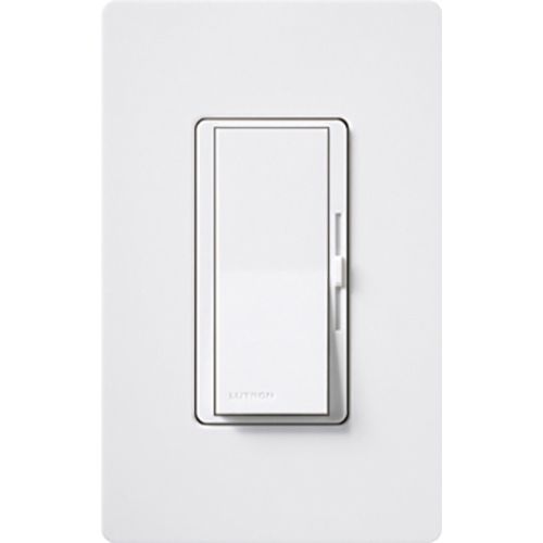 Lutron Diva 3-wire dimmer switch in White