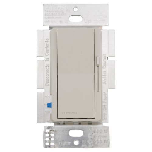 Lutron Diva LED+ dimmer switch in Pumice