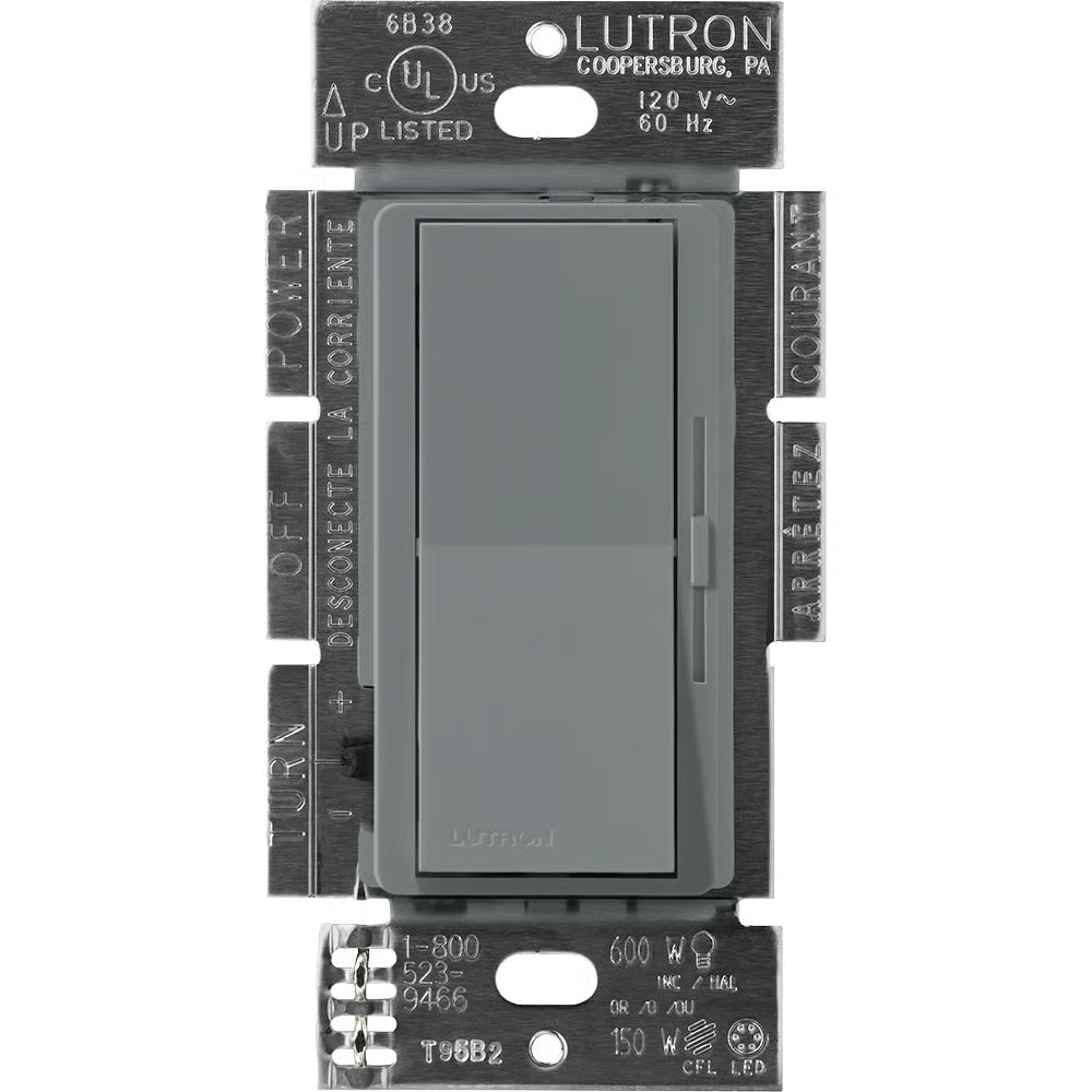 Lutron Diva 3-wire dimmer switch in Slate