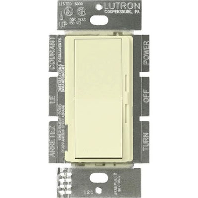Lutron Diva dimmer switch in Almond