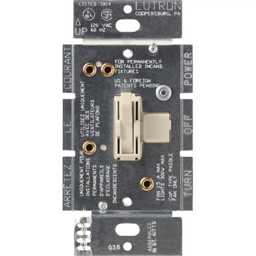 Lutron AY2-LFSQ-LA Fan & Light Control