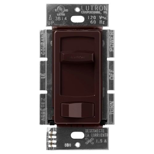 Lutron Skylark 3-speed fan control in Brown