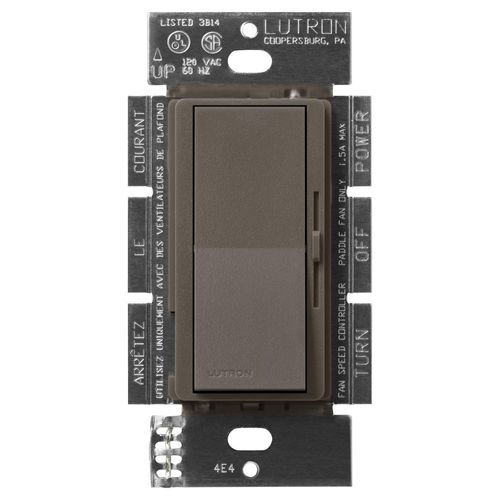 Lutron DVSCFSQ-F-TF Fan Control