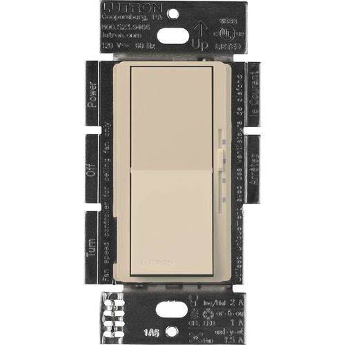 Lutron DVSCFSQ-LF-TP Fan Control