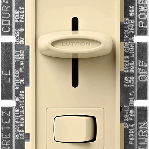 Lutron SFSQ-LF-IV Fan & Light Control