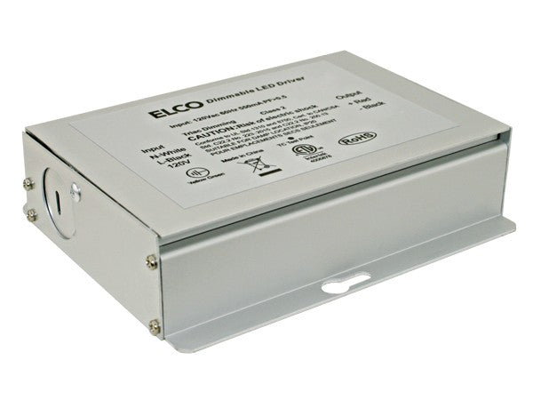 ELCO Lighting DRVE24V24DW Electronic Dimmable LED Driver 24W 24V DC