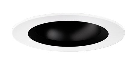 ELCO Lighting E1AK02NF30B 1 Inch Round Architectural Oak Reflector Downlight 3000K 28 Degree Black