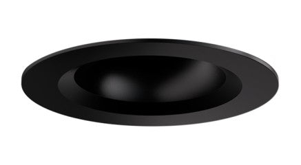 ELCO Lighting E1AK02WF35BB 1 Inch Round Architectural Oak Reflector Downlight 3500K 50 Degree All Black