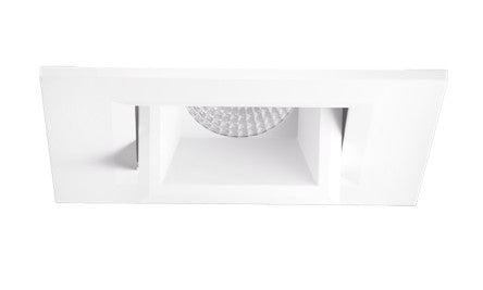 ELCO Lighting E1AK22F27W 1 Inch Square Architectural Oak Adjustable Downlight 2700K 38 Degree White