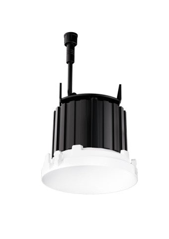 ELCO Lighting E1AK61WFSDBB 1 Inch Round Architectural Oak Trimless Reflector Downlight Sunset Dimming 50 Degree 850 lm All...