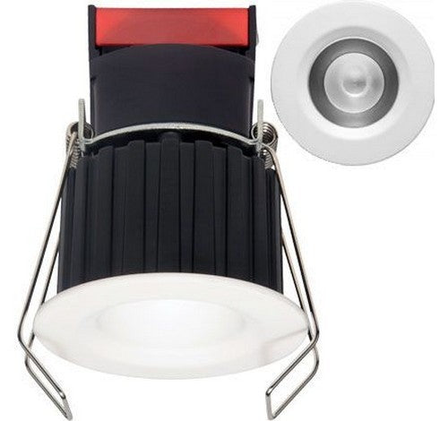 ELCO Lighting E1L02F40H 1 Inch Round Recessed Oak Reflector Downlight 4000K 38 Degree 540 lm
