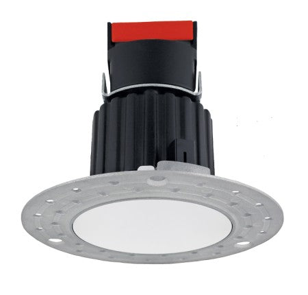 ELCO Lighting E1L61WF40BB Trimless Round Recessed Oak Downlight 6.1W 12V AC 675 lm 4000K 50 Degree All Black