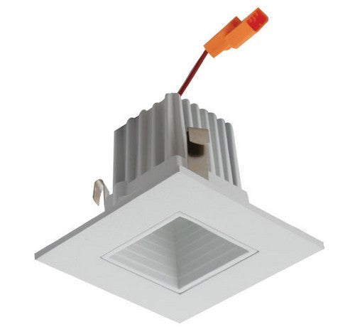 ELCO Lighting E215C0627W 2 Inch Square LED Baffle Light Engine 9W 120V 600 lm 2700K 36 Degree White