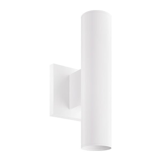 ELCO Lighting E25AW09-09SD 2-Inch White LED Wall Mount Fixture, 950 lm
