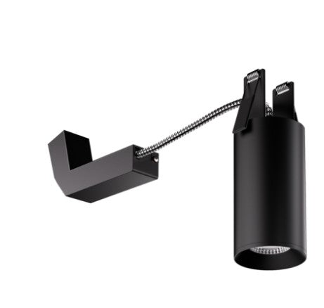 ELCO Lighting E25DB-08CT5 2-Inch Black LED Direct Mount Fixture, 850 lm, 5CCT