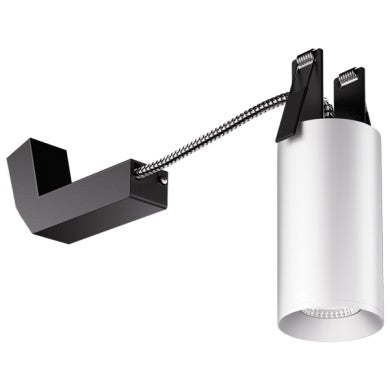 ELCO Lighting E25DS-0735 2-Inch Silver LED Direct Mount Fixture, 750 lm, 3500K