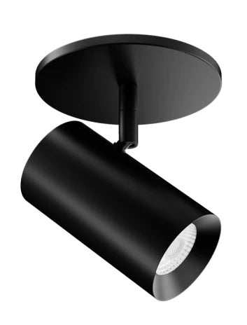 ELCO Lighting E25MB-09SD-N 2-Inch Black LED Monopoint Fixture, 950 lm