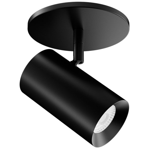 ELCO Lighting E25MB-1327-W-36 2-Inch Black LED Monopoint Fixture, 1350 lm, 2700K