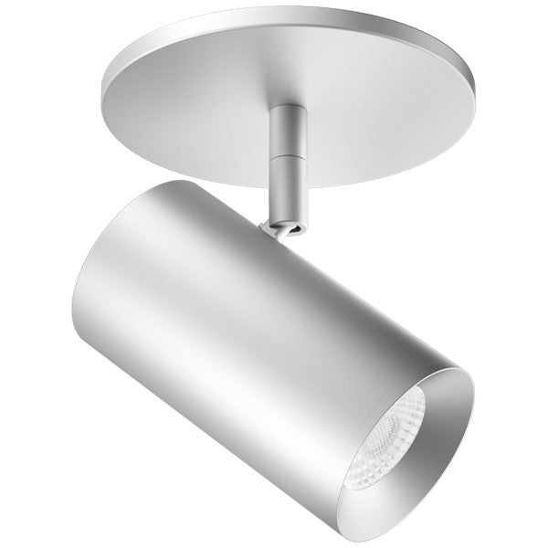 ELCO Lighting E25MS-0930-24 2-Inch Silver LED Monopoint Fixture, 950 lm, 3000K