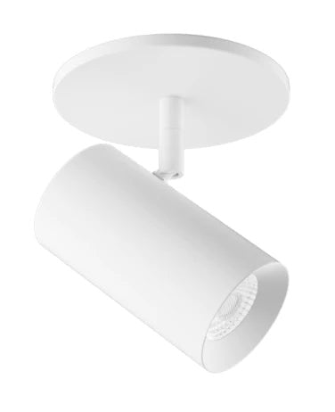 ELCO Lighting E25MW-1130-S 2-Inch White LED Monopoint Fixture, 1150 lm, 3000K