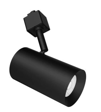 ELCO Lighting E25TB-0735 2-Inch Black LED Track Head, 750 lm, 3500K, 38°