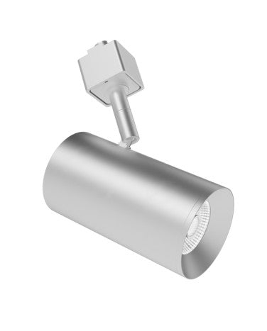 ELCO Lighting E25TS-0727-T 2-Inch Silver LED Track Head, 750 lm, 2700K