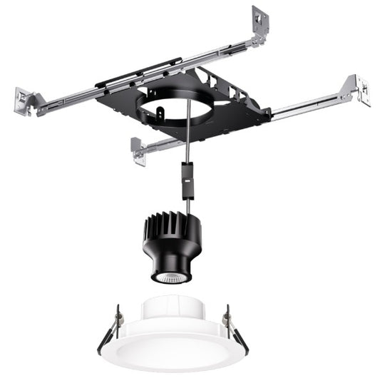 ELCO Lighting E2CKTAF20DX 2-Inch Lighting Accessory, 2000 lm, 3-in-1