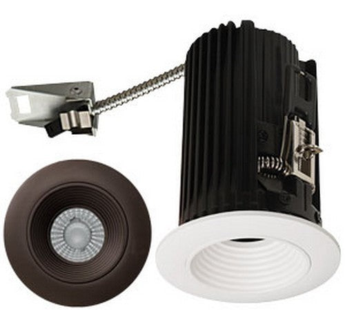 ELCO Lighting E2L14F30BZ Teak System 2" Round Baffle 35 Degree Beam Angle 3000K