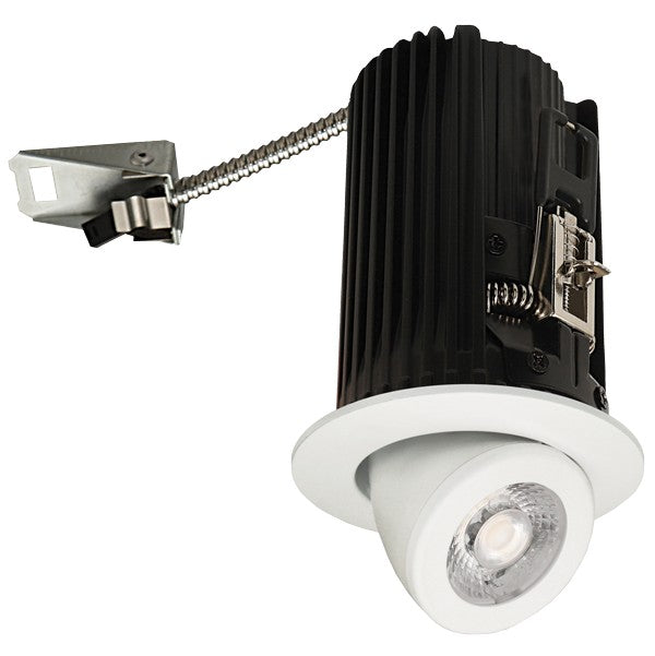 ELCO Lighting E2L97F27W Teak System 2" Round Adjustable LED Trim 35° 120/277V