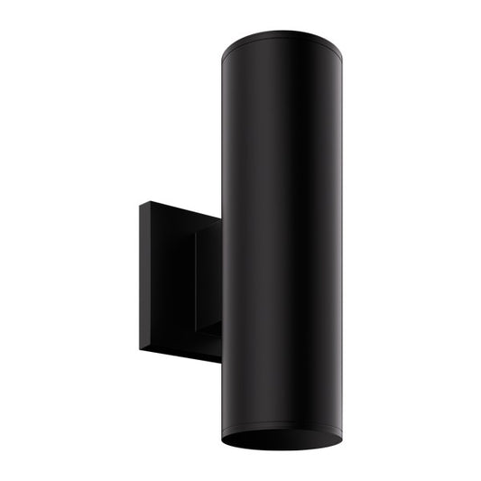 ELCO Lighting E36AB-0327 3-Inch Black LED Wall Mount Fixture, 350 lm, 2700K