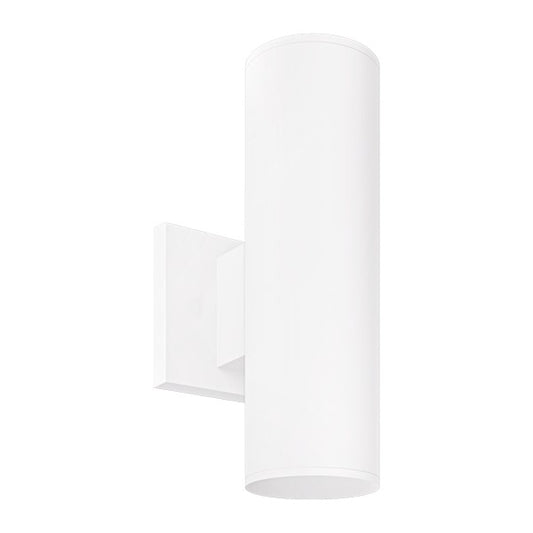 ELCO Lighting E36AB08-08C5 3-Inch Black LED Wall Mount Fixture, 850 lm, 5CCT